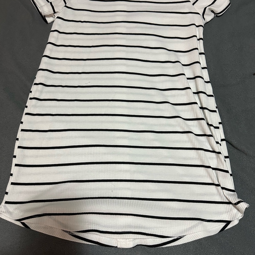 Striped Black and White dress